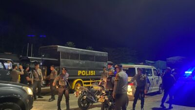 Sinergi Polisi dan Warga: Patroli Preventif di Kecamatan Gerung Jaga Kondusifitas