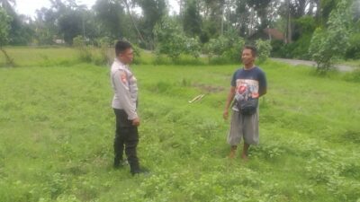 Warga Dusun Adeng Sambut Baik Program Ketahanan Pangan dari Bhabinkamtibmas