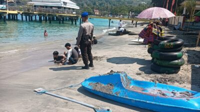 Cuaca Tak Menentu, Satpolairud Gencarkan Himbauan Keselamatan di Senggigi