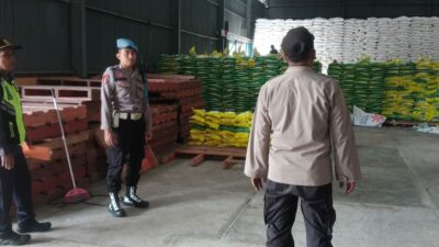 Polsek Lembar Perkuat Pengamanan Objek Vital di Desa Lembar Selatan
