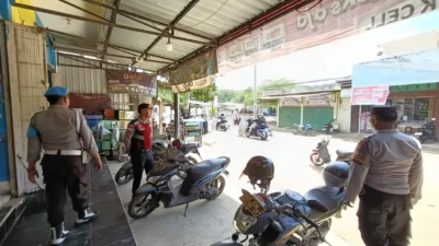 Cuaca Ekstrem & 3C, Polsek Sekotong Siaga di Lapangan