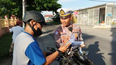 Operasi Zebra Rinjani 2025, Polres Lobar Kampanyekan Keselamatan Jalan ke Wali Murid dan Siswa