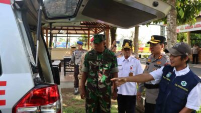 Kapolres Lobar Pimpin Apel Kesiapan Bencana, Tekankan Respons Cepat